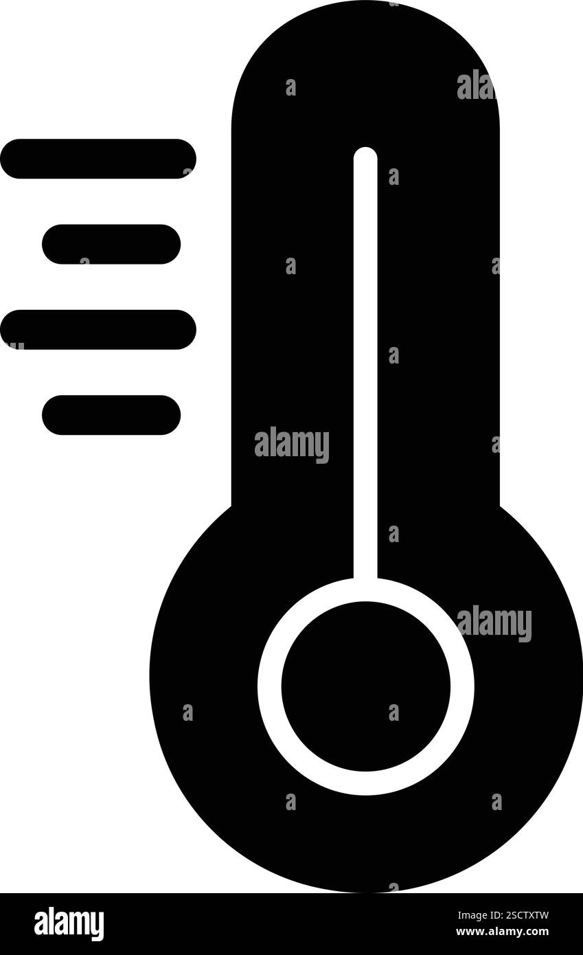 Design-Illustration Für Thermometer-Vektor-Symbole Stock Vektor Design-Illustration Für Thermometer-Vektor-Symbole Stock Vektor