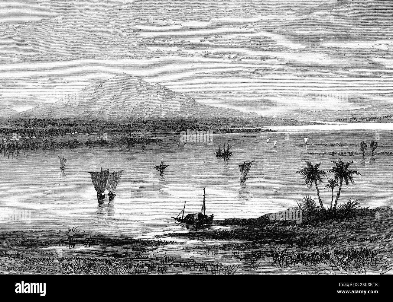 Angelegenheiten in Burmah: Thyetmyo, die Grenzstadt, 1880. Stadt '... wo die Sonderbotschafter des Königs von Burmah auf die Erlaubnis warteten, bis dahin weigerten sie sich, in das britische Territorium einzureisen und diplomatische Verhandlungen wieder aufzunehmen...Thyetmyo war seit 1854 die fortschrittlichste Binnenstation britischer Truppen bei der Besetzung unserer burmesischen Herrschaften...Thyetmyo ist eine sehr alte Geburtsstadt, gegründet vor etwa zweitausend Jahren und wurde zuerst von den Pyoos bewohnt, einer der drei Rassen Theks, Karens, und Pyoos, von denen sich die burmesische Nation zusammensetzt. Aber wenn die buddhistische Mission ist Stockfoto