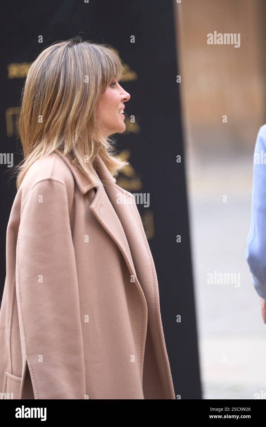 Granada. Spanien. 20250207 nimmt Alejandra Silva Gere als Gewinner des International Goya Award 2025 während des 39. Goya Awards im Carlos V Palace am 7. Februar 2025 in Granada, Spanien, Teil Stockfoto