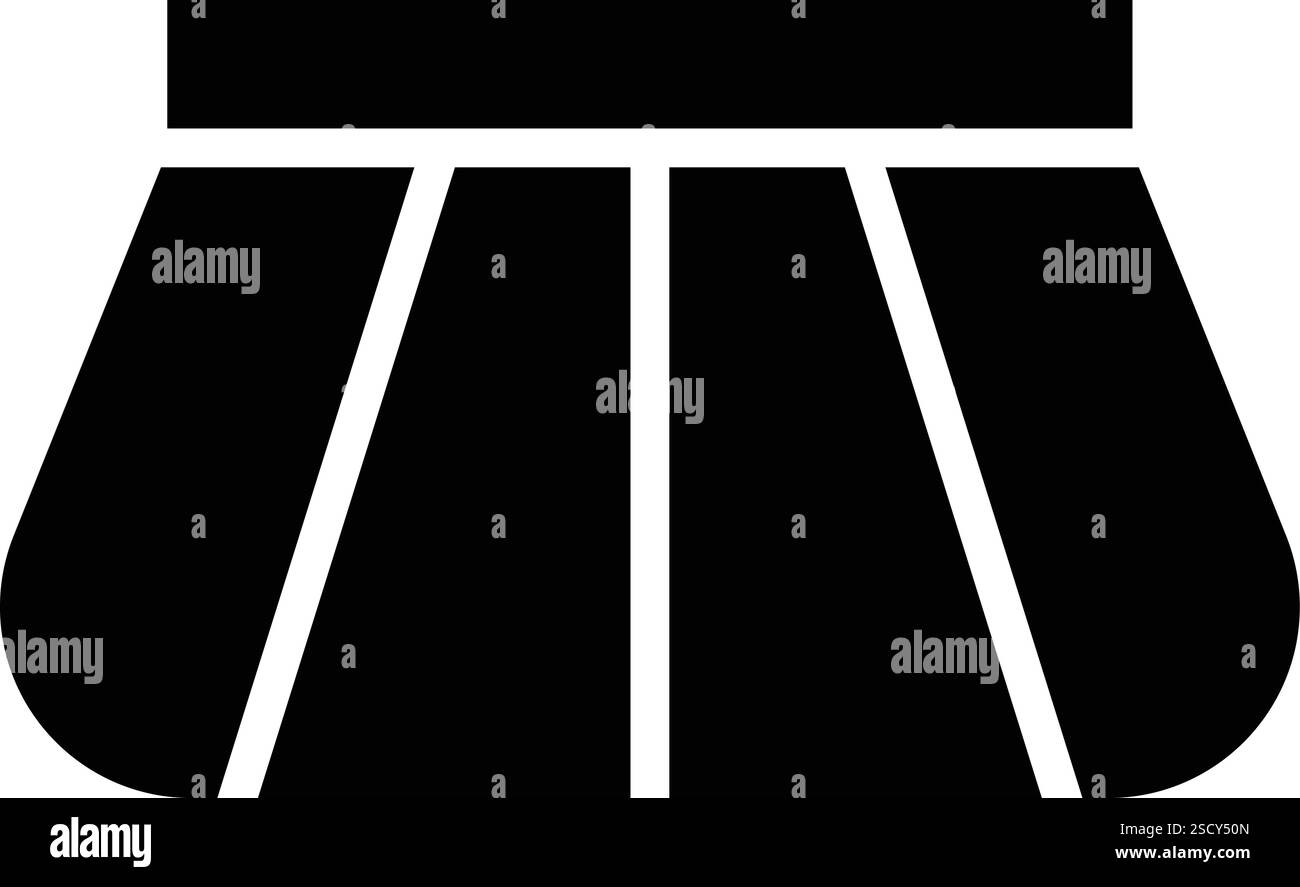 Eisbeutel Vektor Symbol Design Illustration Stock Vektor