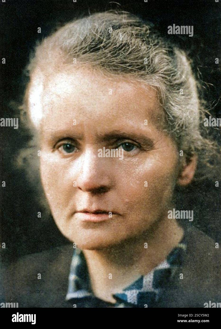 Marie Curie (1867-1934), polnische Physikerin, 1926. 1898 entdeckten Curie und ihr Mann Pierre zwei neue Elemente, Polonium und Radium. Marie hat den Großteil der Arbeit an der Herstellung dieser Elemente geleistet, und bis heute sind ihre Notizbücher noch zu radioaktiv, um sie zu verwenden. 1904 erhielten die Curies und Henri Becquerel den Nobelpreis für Physik. Curie erhielt 1911 den Nobelpreis für Chemie. Aus „an Outline of Christianity, the Story of our Civilisation“, Band 4: „Christianity and Modern Thought“, herausgegeben von RG Parsons und AS Peake, herausgegeben von The Wave Stockfoto