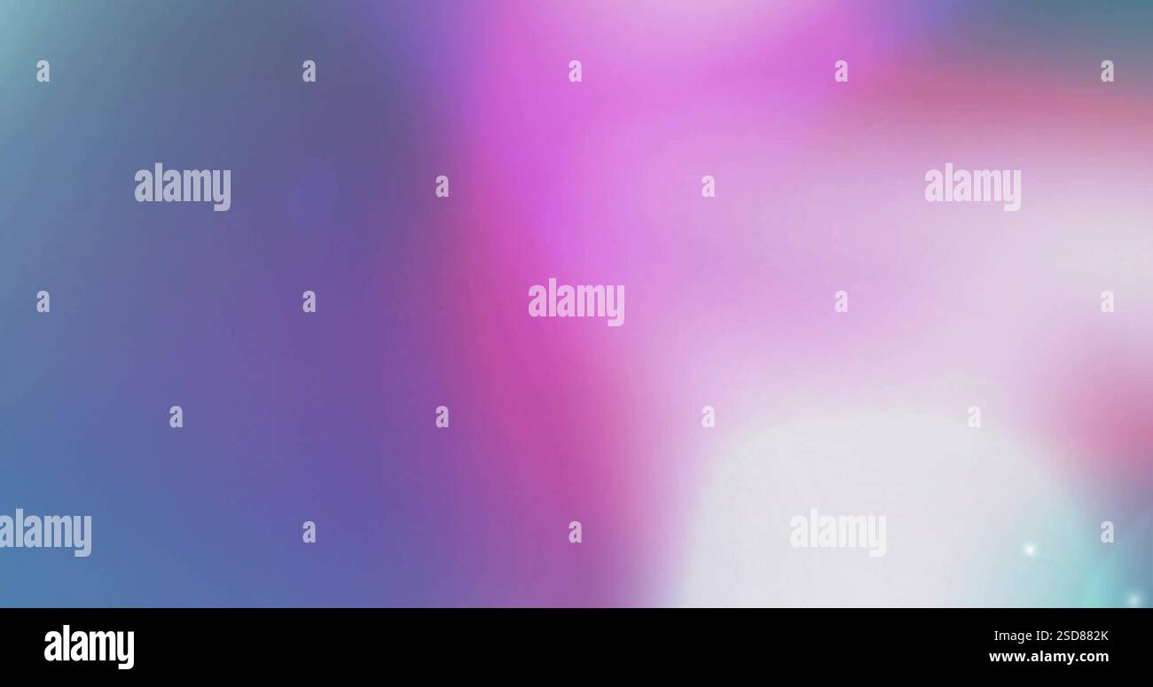 Bild von traumhaften Effekten, farbenfroher abstrakter Hintergrund mit weichen Verläufen Stockfoto
