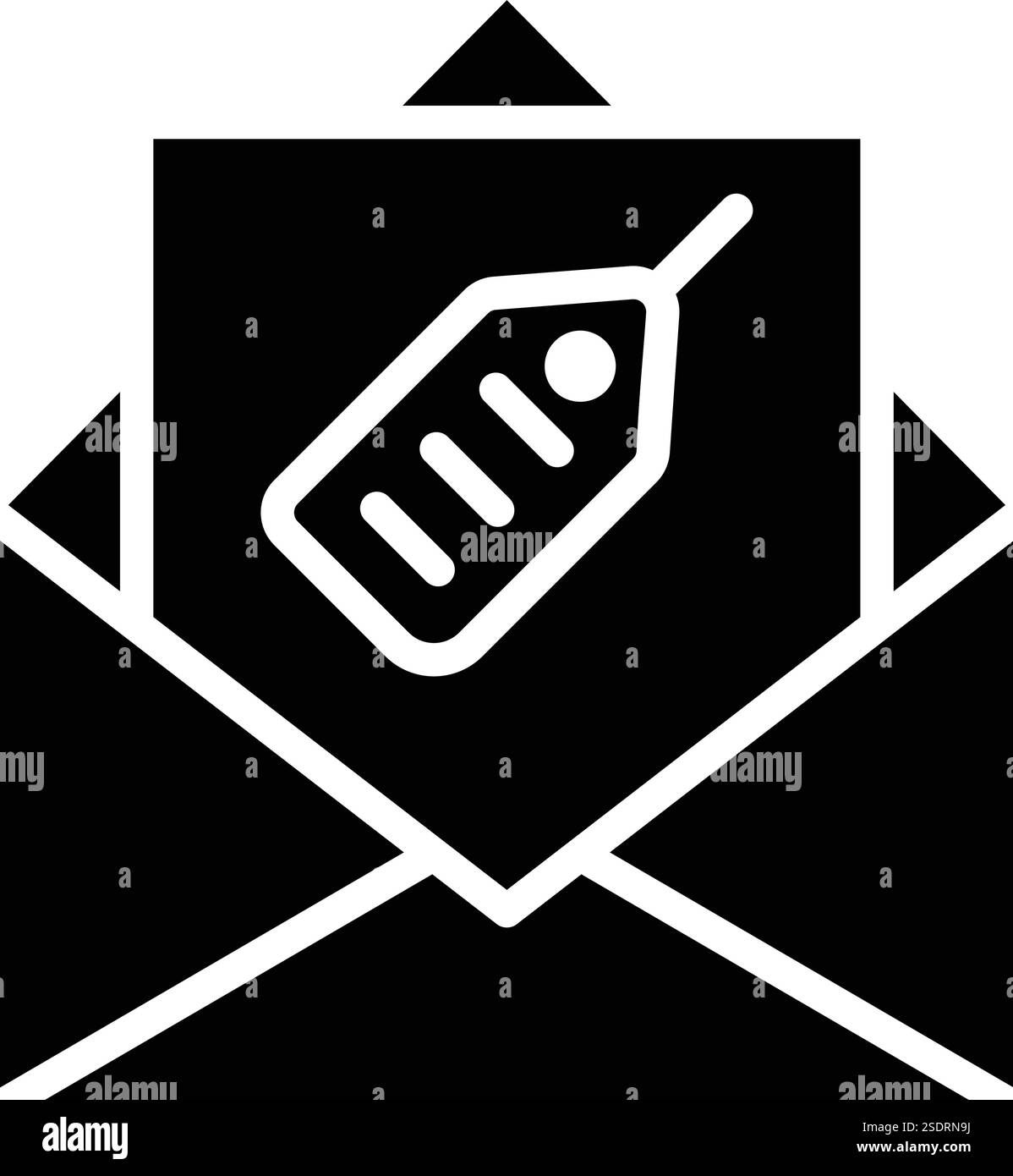 Illustration Des Gekennzeichneten Vektorsymbols Stock Vektor