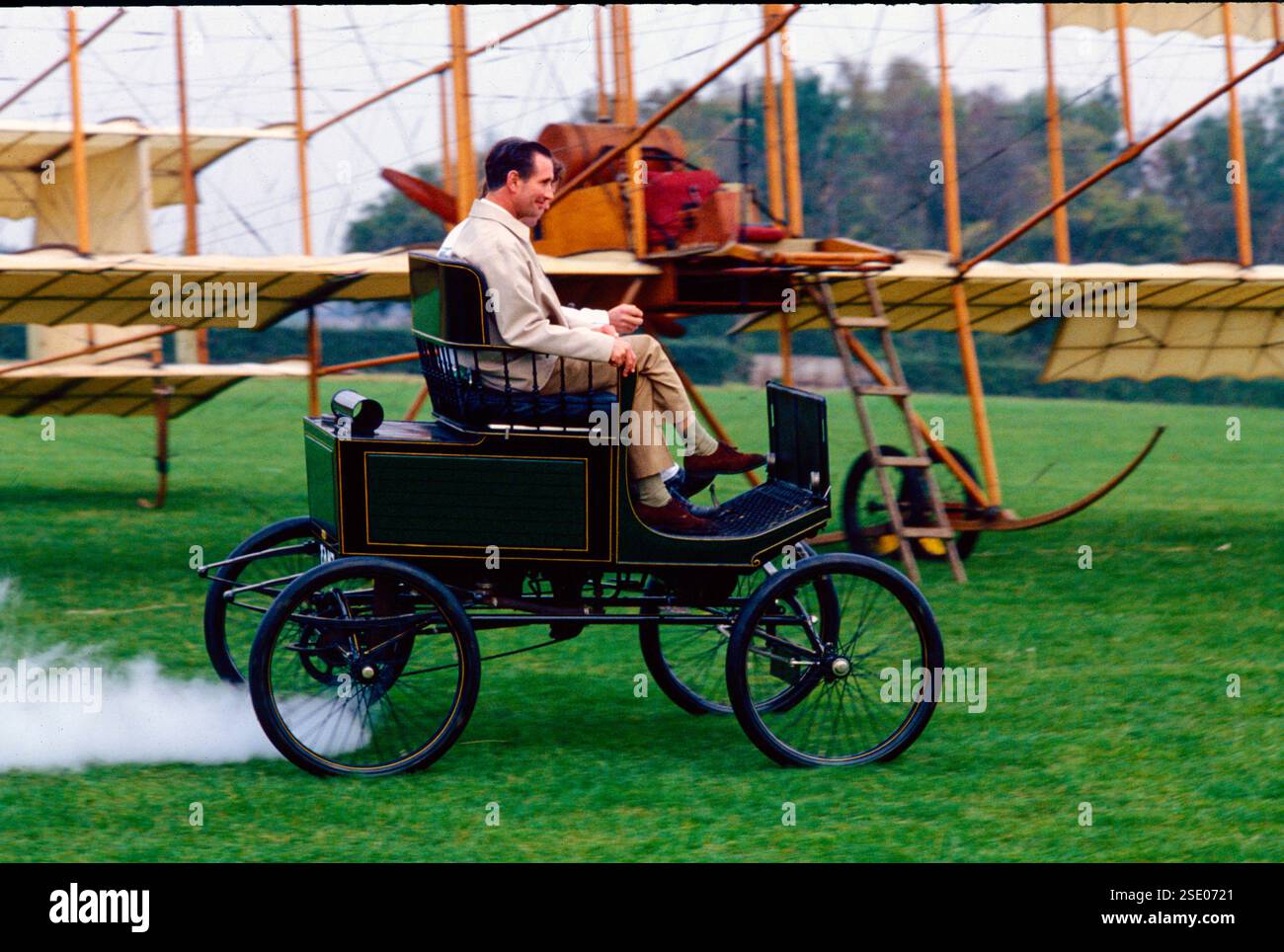 Oldtimer und Oldtimer. Stockfoto
