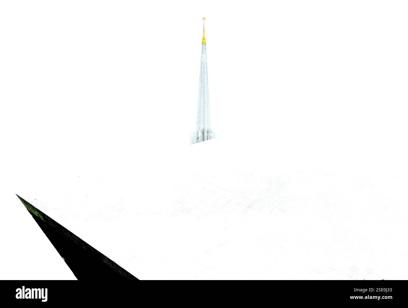 Die Fassade dieses historischen Gebäudes ist mit farbigen Details versehen und stellt einen Charakter, ein Tier oder eine Blume dar. Das Hotel liegt in Kuala Lumpur, Malaysia, Asien Stockfoto