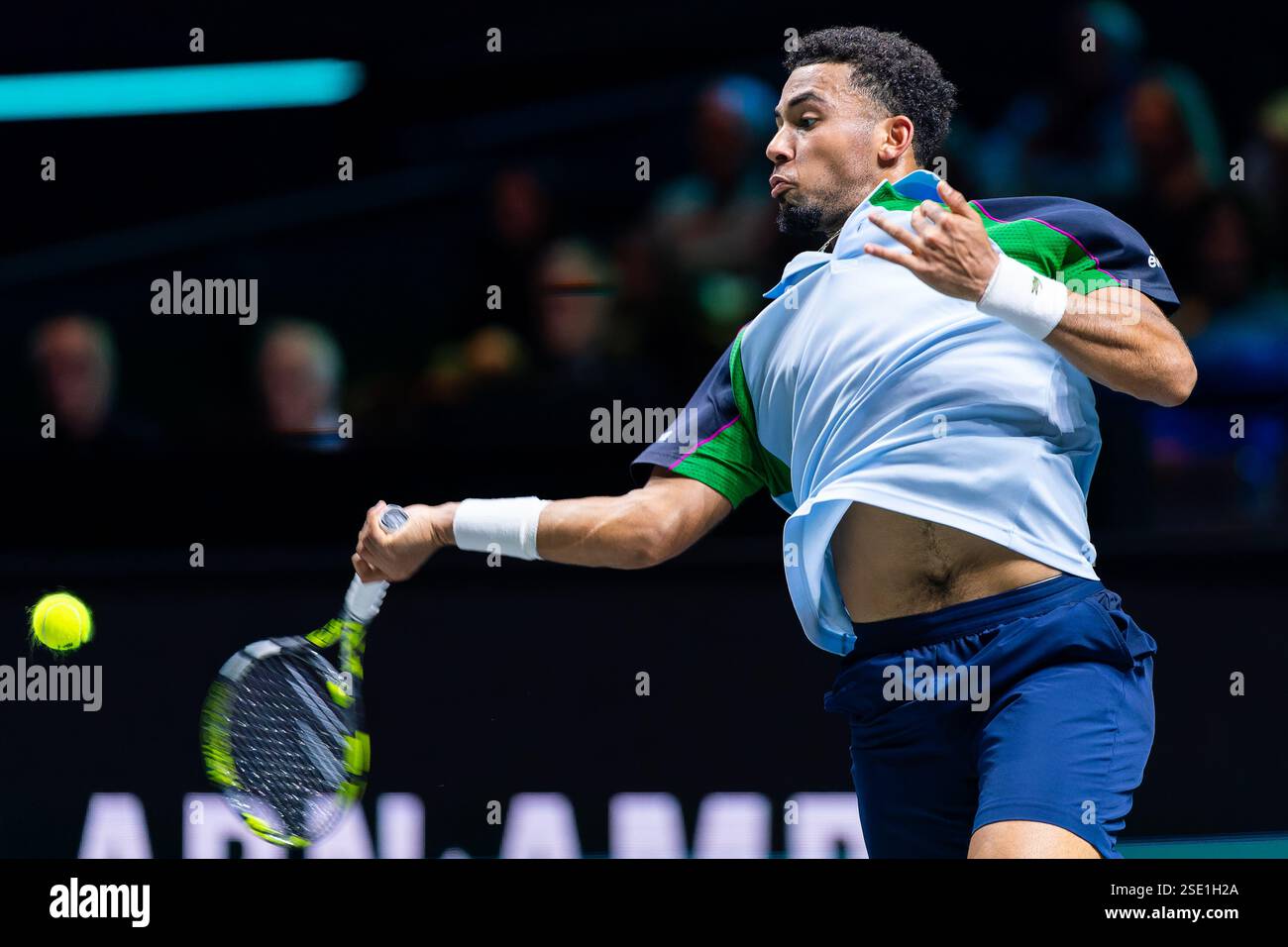 Rotterdam, Niederlande. Februar 2025. ROTTERDAM, NIEDERLANDE - 5. FEBRUAR: Am dritten Tag der ABN AMRO Open in Rotterdam Ahoy am 5. Februar 2025 in Rotterdam, Niederlande. (Foto: Joris Verwijst/BSR Agency) Credit: BSR Agency/Alamy Live News Stockfoto