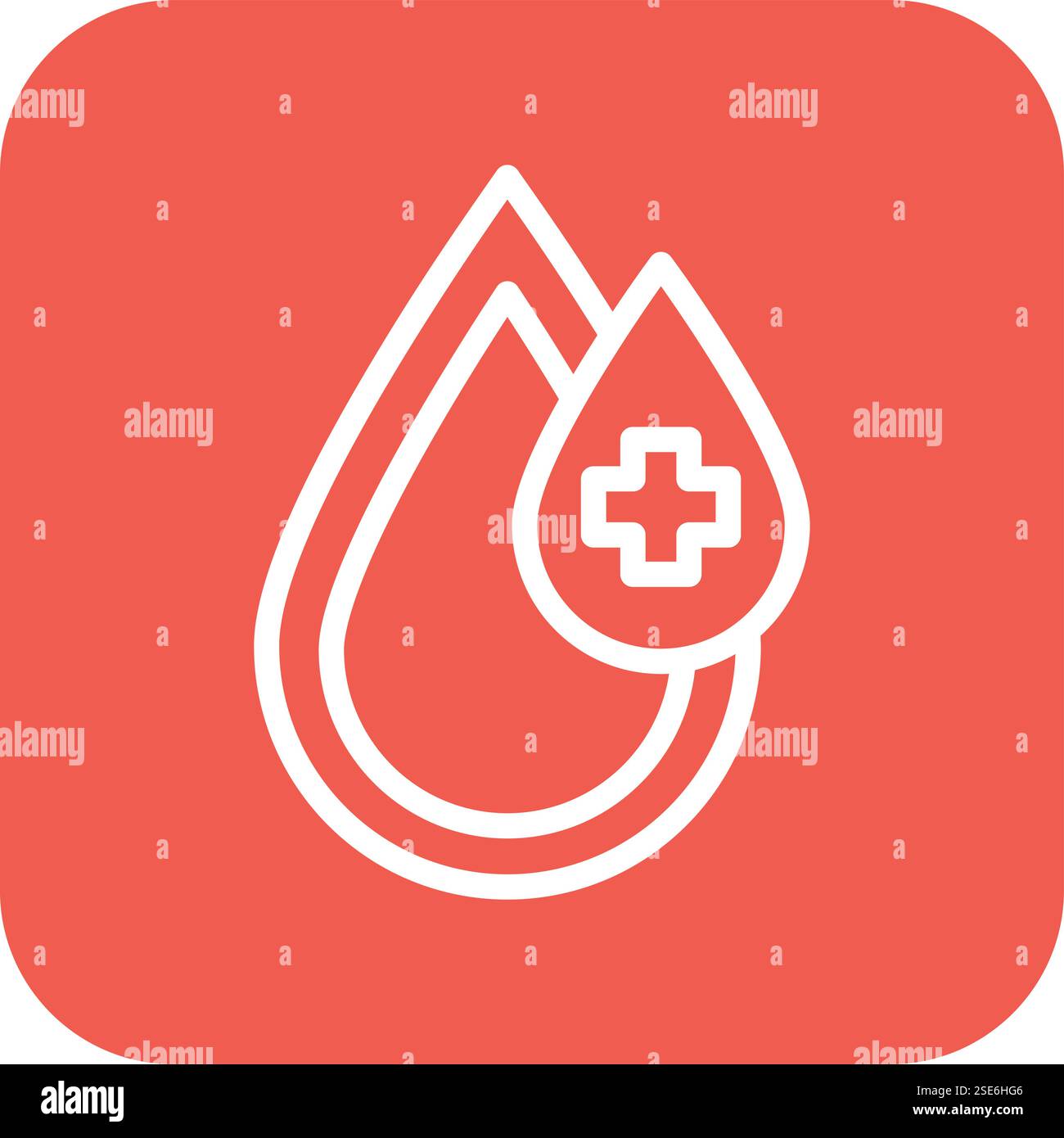 Illustration Für Das Design Von Blutvektor-Symbolen Stock Vektor