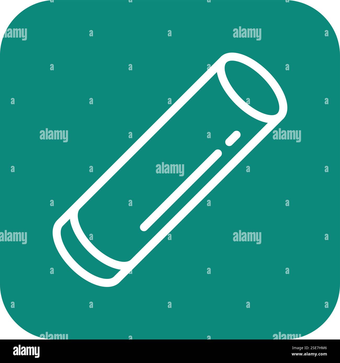 Kreide-Vektor-Symbol Design-Illustration Stock Vektor