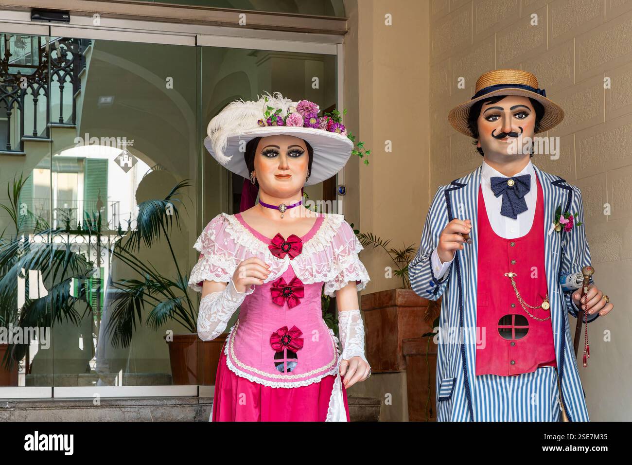 Schöne Dinge in Sitges Stockfoto