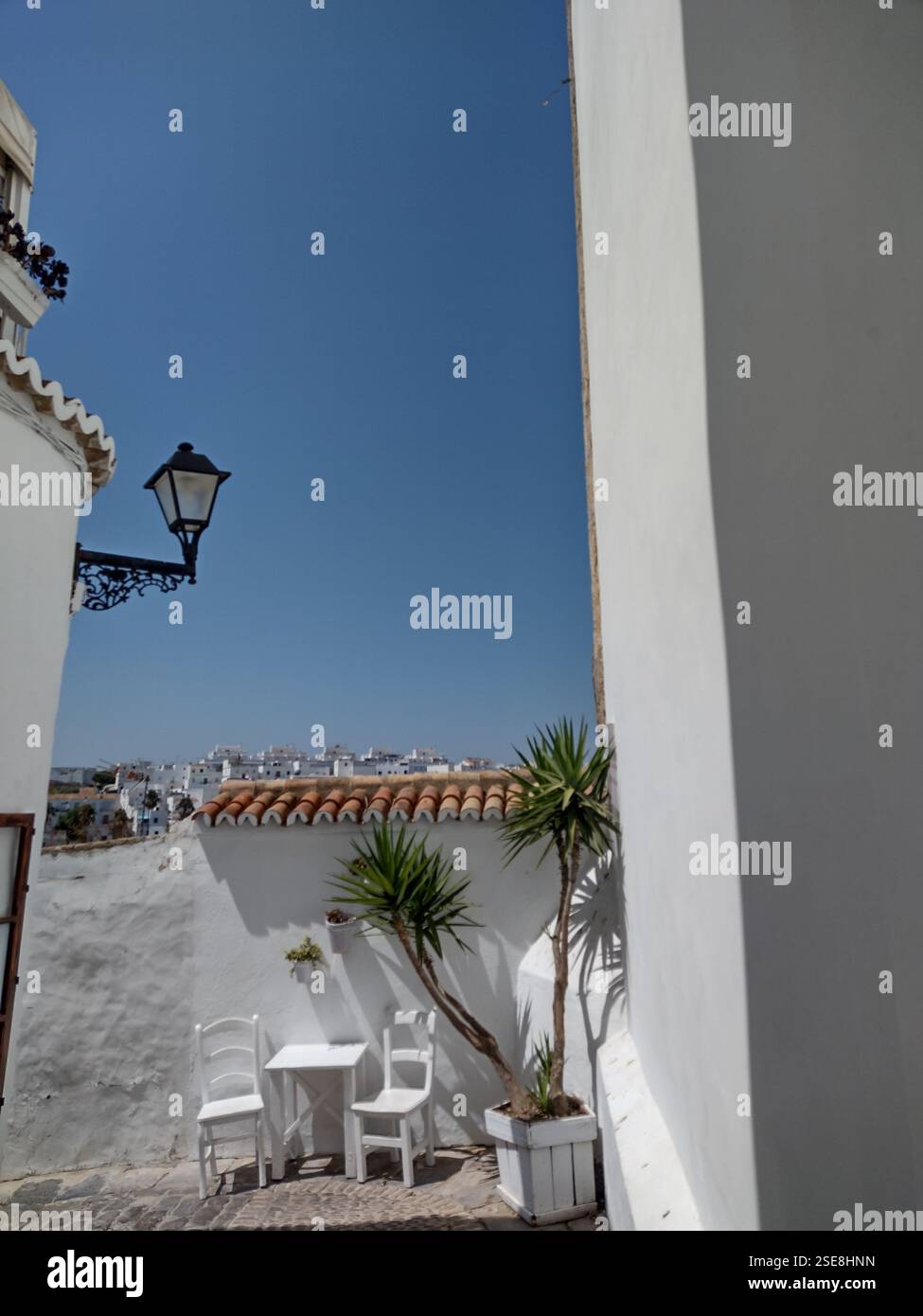 SÜDSPANISCHE DÖRFER Stockfoto