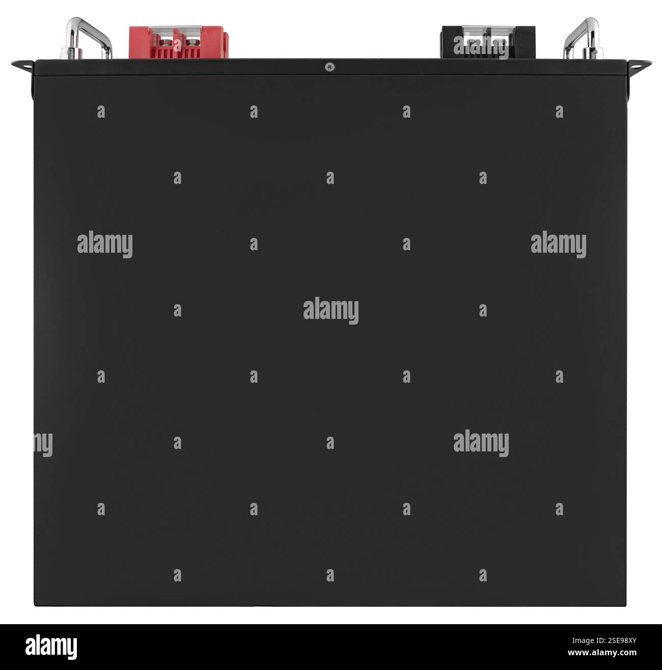 Akku mit hoher Kapazität. Entwickelt für den Einsatz in alternativer Energie. Stockfoto