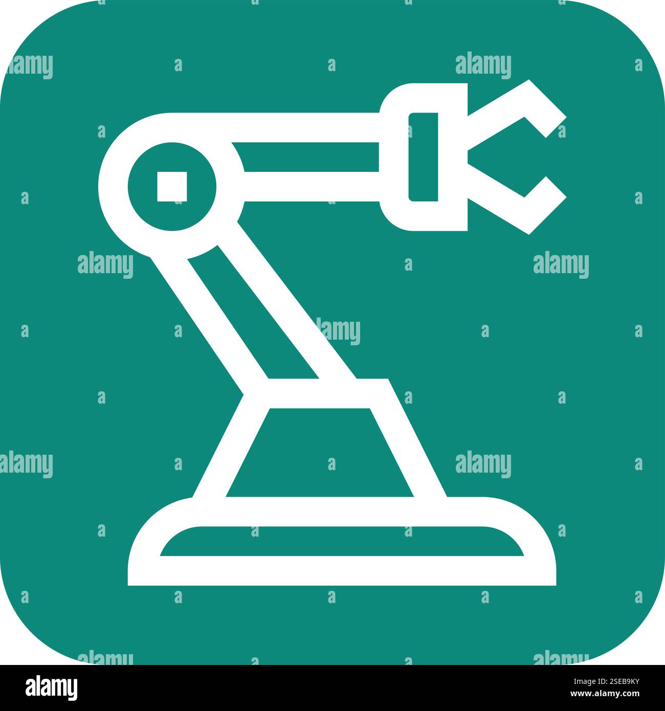 Illustration Des Robotervektors Stock Vektor