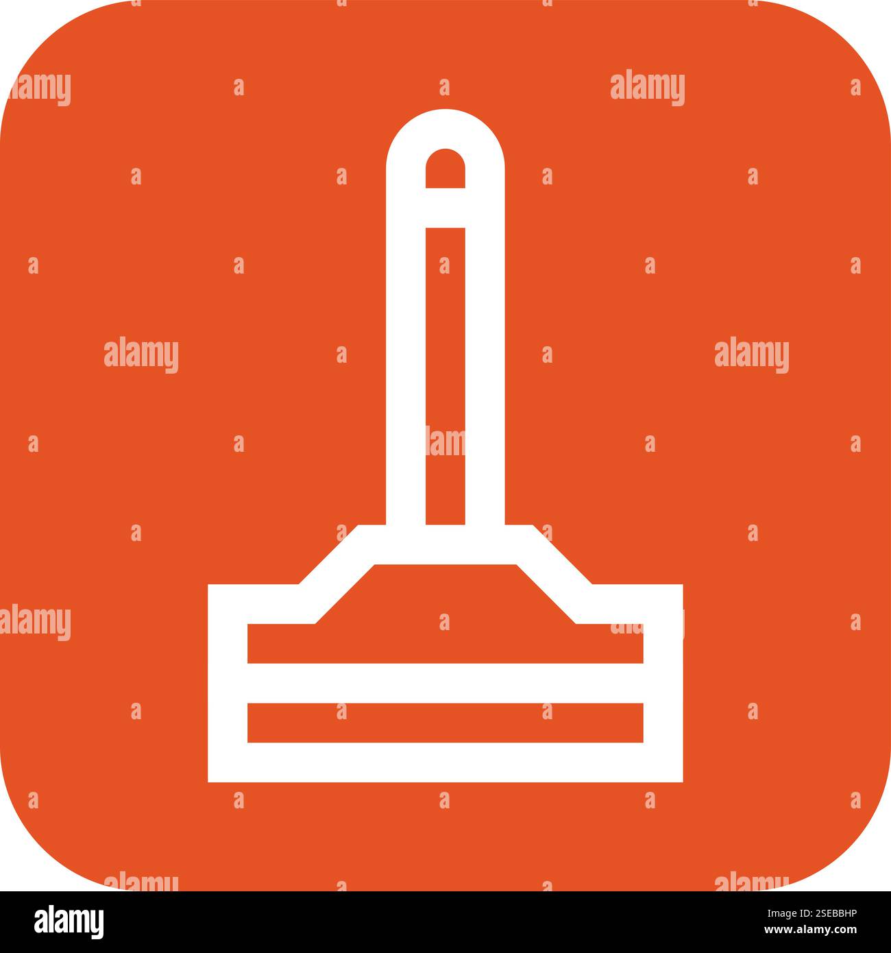 Wischer-Vektor-Symbol Design-Illustration Stock Vektor