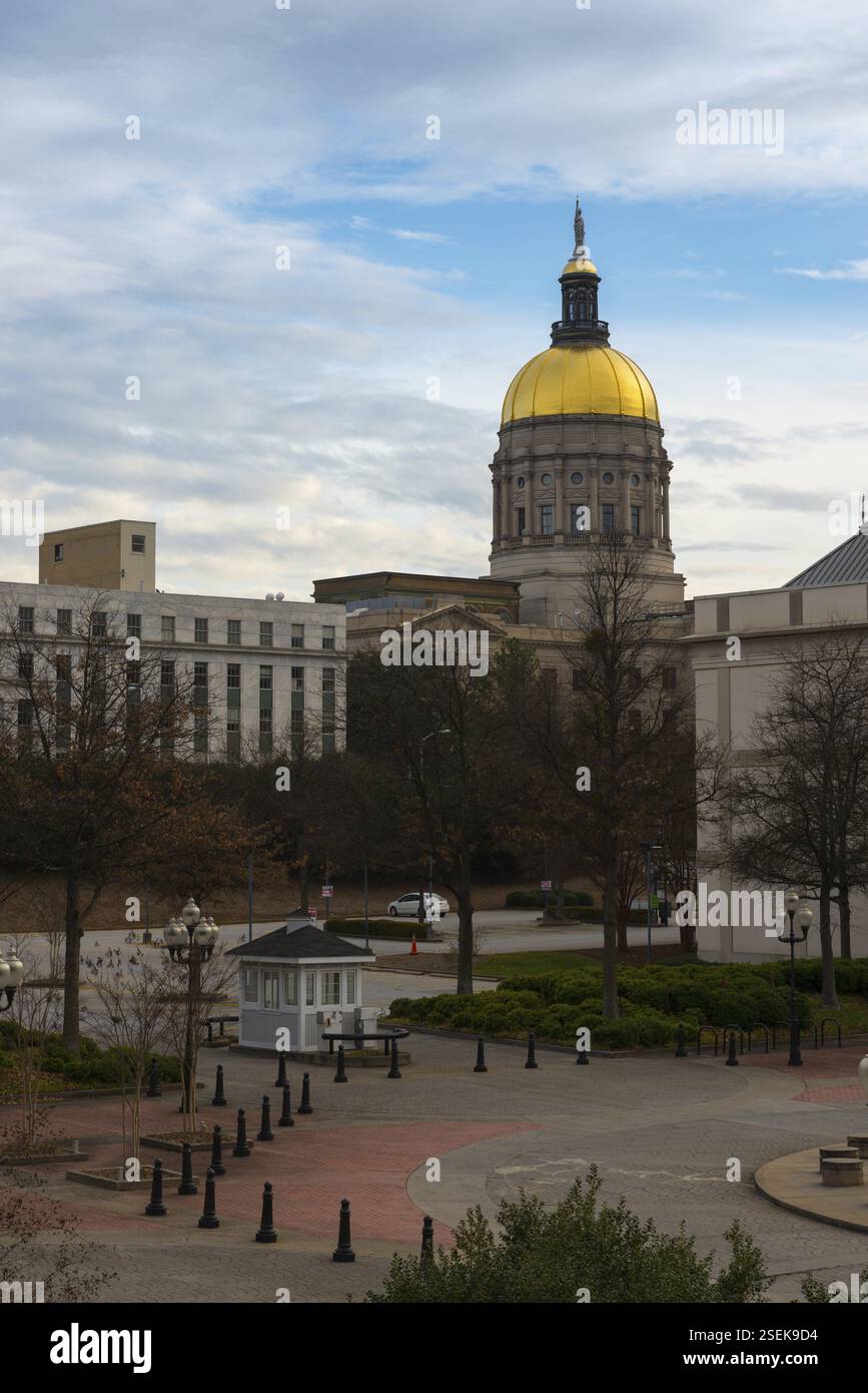 Georgia State Capitol Dome, Atlanta Stockfoto