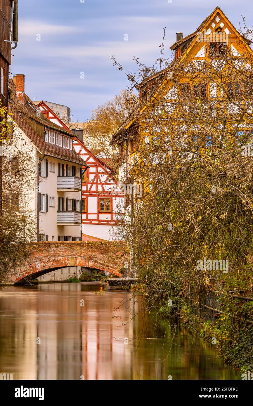 BADEN-WÜRTTEMBERG : FISCHERVIERTEL ULM Stockfoto