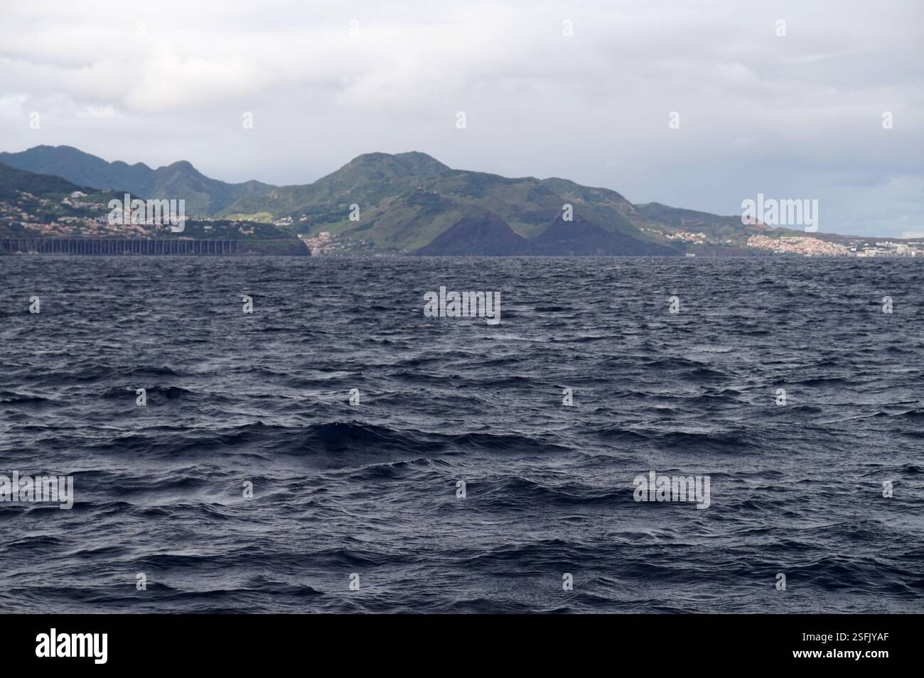 Der Atlantik vor Madeira, Portugal Stockfoto