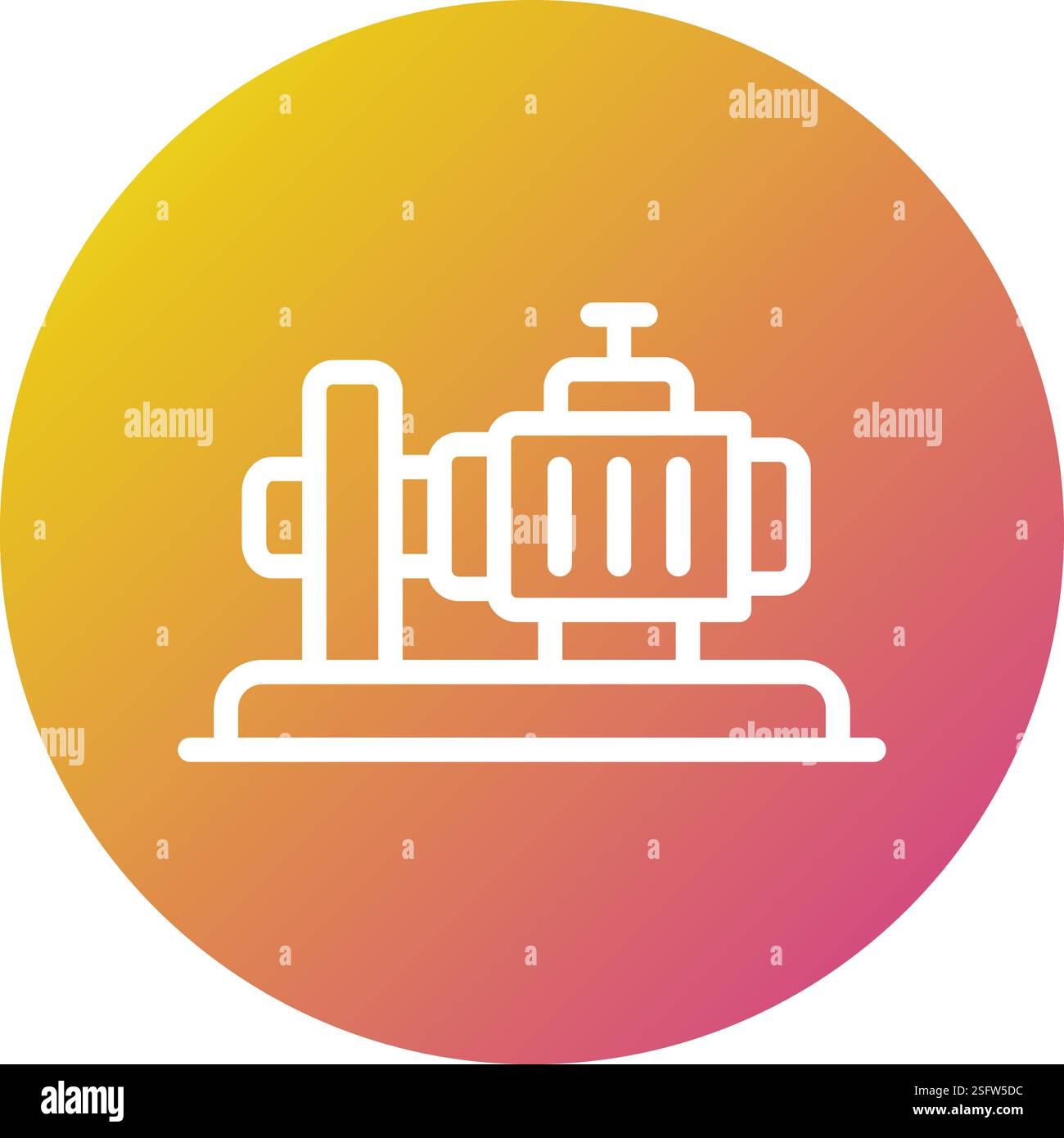 Design-Illustration Des Pumpvektor-Symbols Stock Vektor