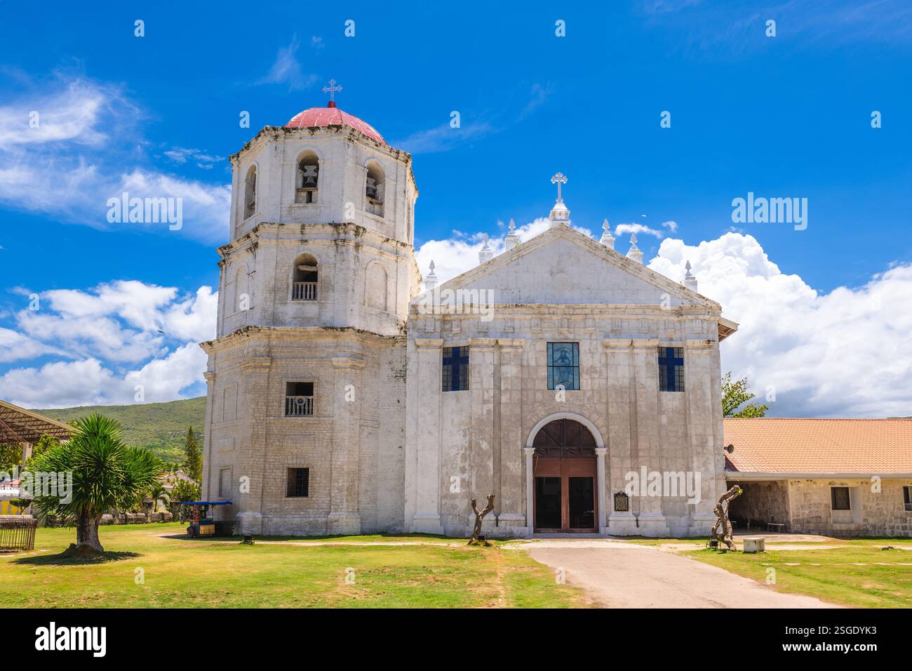 Makellose Empfängniskirche in Oslob, cebu Island, philippinen Stockfoto