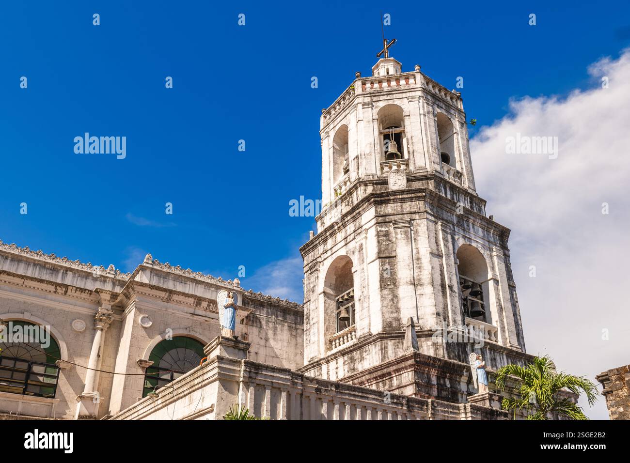 Cebu Metropolitan Cathedral, der kirchliche Sitz der Metropolitan Erzdiözese von Cebu auf den Philippinen Stockfoto
