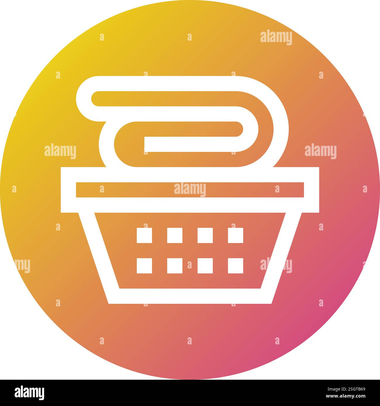 Waschlappen Vektor Icon Design Illustration Stock Vektor