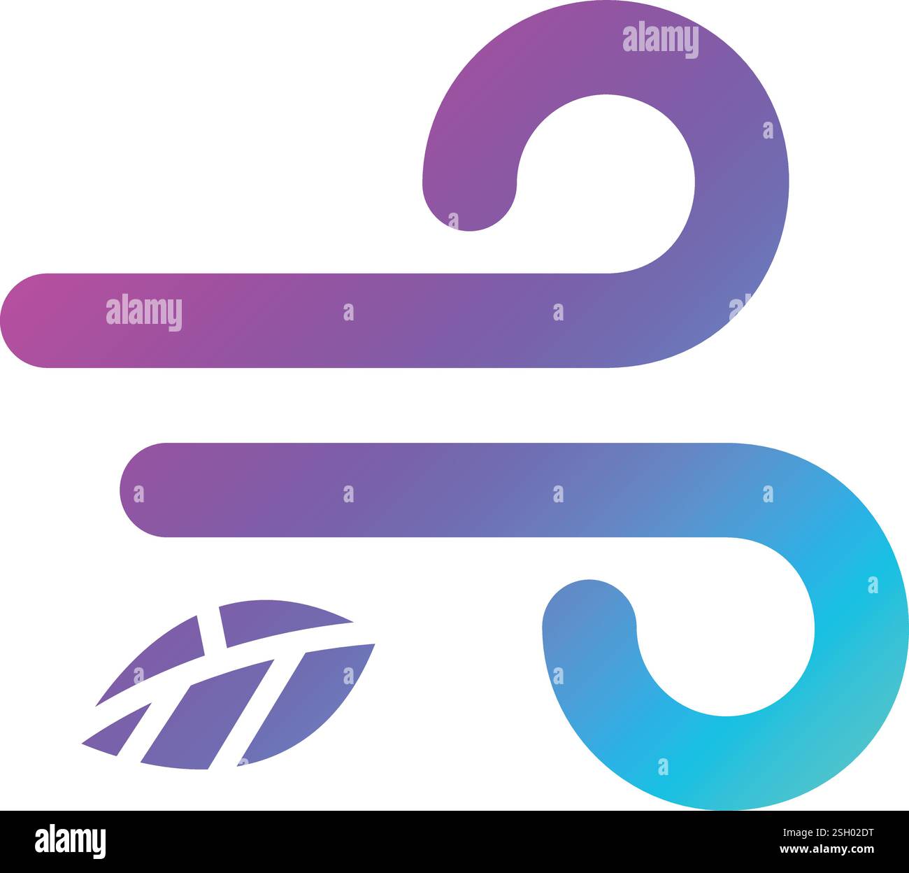 Design-Illustration Für Windvektor-Symbole Stock Vektor