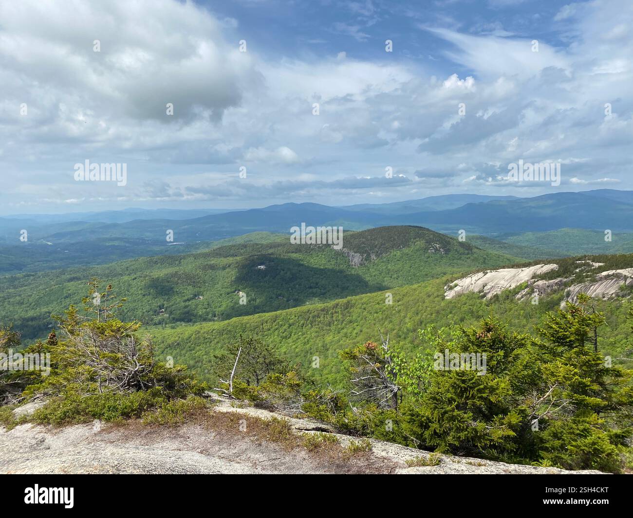 Berglandschaft | White Mountains, New Hampshire - Smartphone-aufgenommenes Stockfoto
