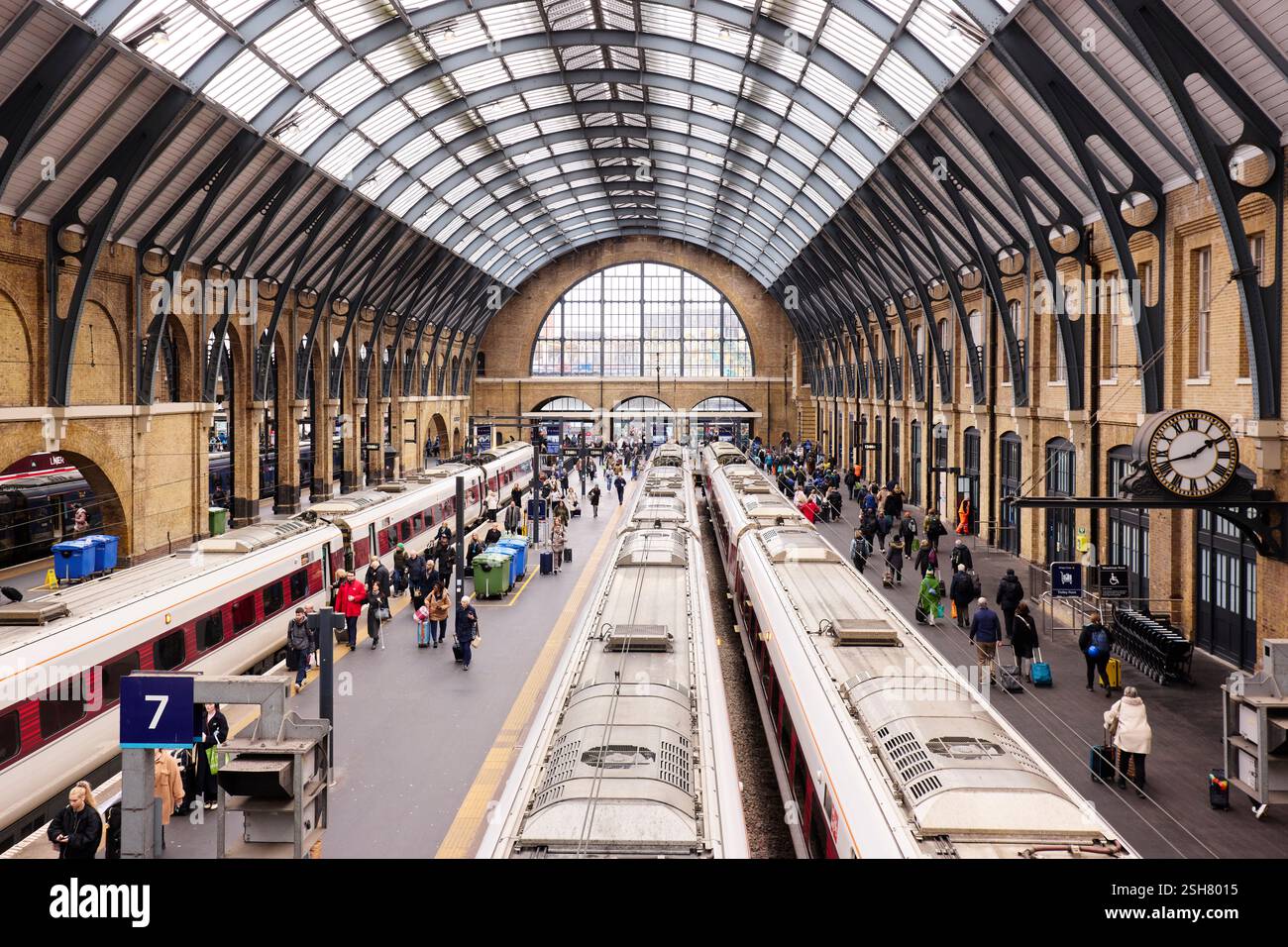 Kings Cross Station - London Stockfoto