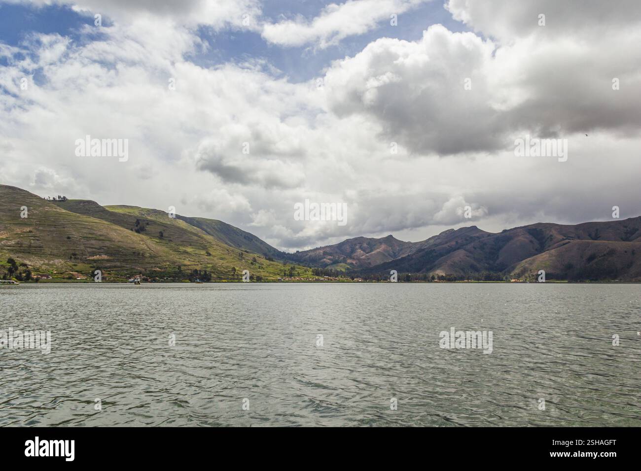 Paca Lagune - Jauja, Region Junin, Peru Stockfoto