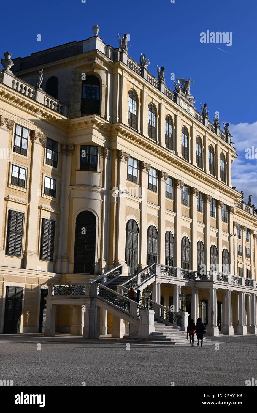 Europa, Österreich Schloss Schönbrunn (Teil 2) Stockfoto