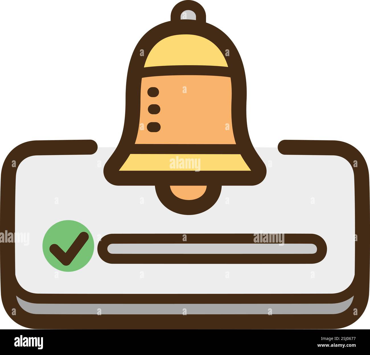 Abonnieren Sie Vektor-Kritzelillustration und Grafik. Teil der Kategorie Kontakt. Stock Vektor