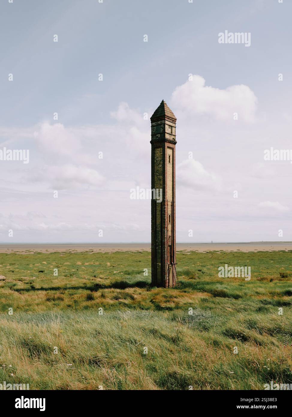 The Needle - Rampside Leading Light, Furness Peninsula, Barrow in Furness, Cumbria, England. UK Stockfoto