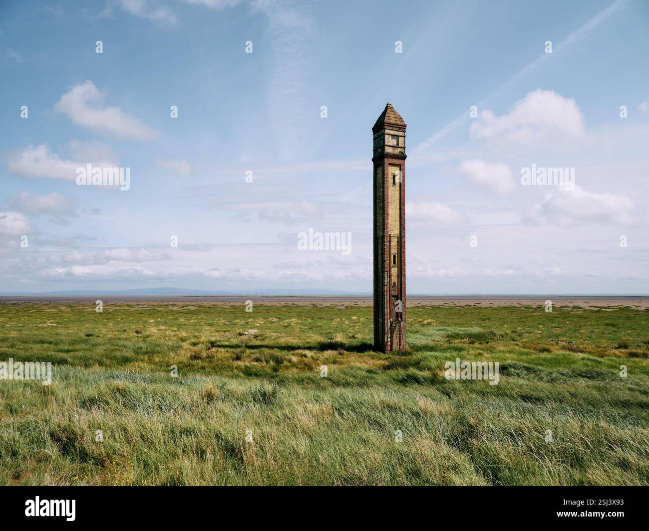 The Needle - Rampside Leading Light, Furness Peninsula, Barrow in Furness, Cumbria, England. UK Stockfoto