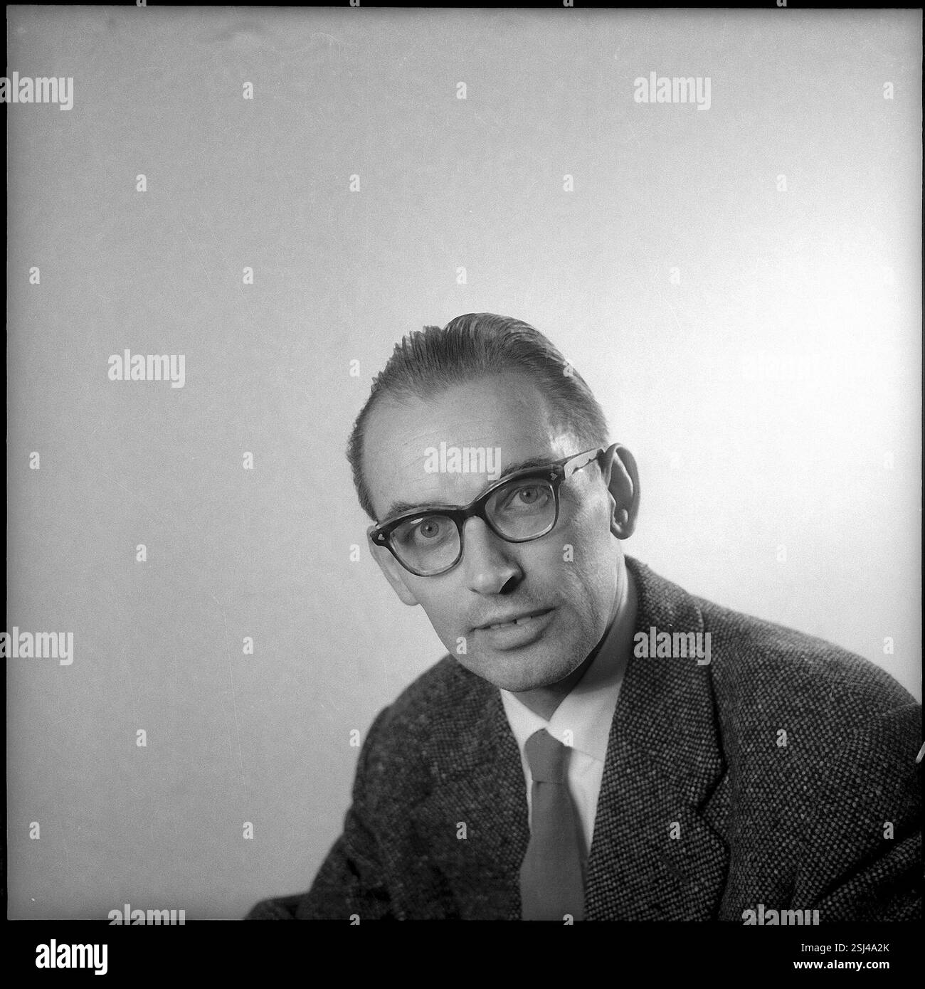 Emil Schulthess, berühmter Schweizer Fotograf, 1961#Emil Schulthess, berühmter Schweizer Fotograf, 1961 Stockfoto