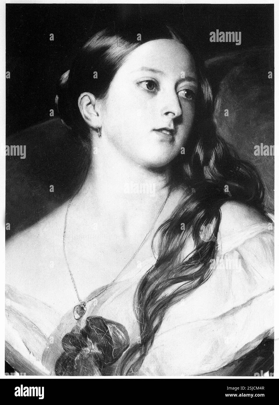 Victoria von Hannover (Alternative deutsche Schreibweise Viktoria) (* 24. Mai 1819 im Kensington Palace, London; † 22. Januar 1901 in Osborne House, Isle of Wight) Krieg von 1837 bis 1901 Königin von Grossbritannien und Irland sowie 1876 bis 1901 Kaiserin von Indien; Prinzessin Victoria von Kent#Queen Victoria (Alexandrina Victoria Wettin, geb. Hannover) (24. Mai 1819 – 22. Januar 1901) war vom 20. Juni 1837 Königin von Großbritannien und von 1876 bis zu ihrem Tod Kaiserin von Indien; Prinzessin Victoria von Kent-RDB von DUKAS Stockfoto