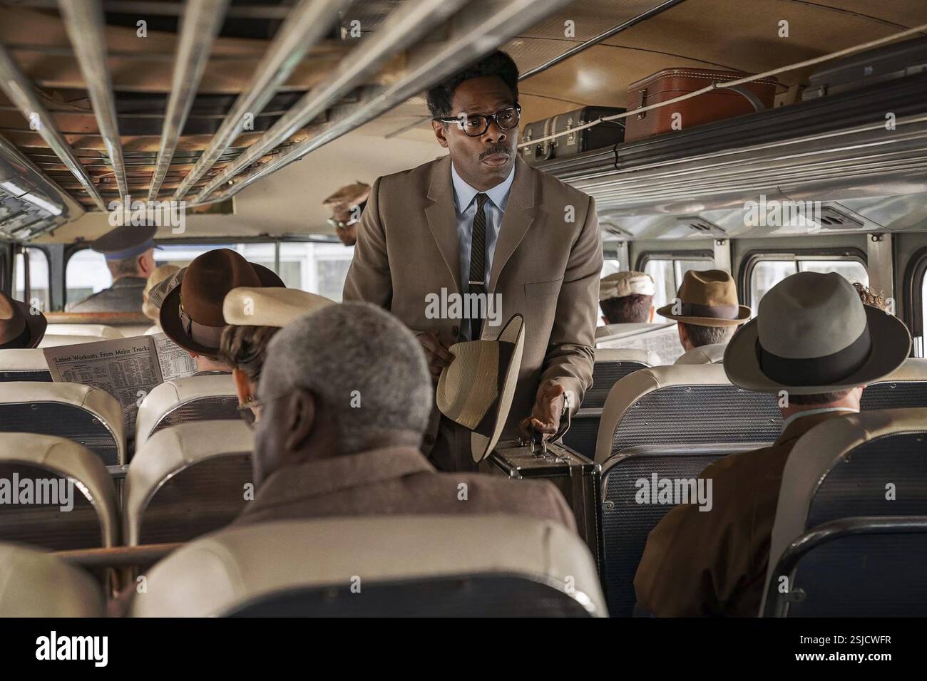 Rustin Jahr : 2023 USA Regie : George C. Wolfe Colman Domingo Stockfoto