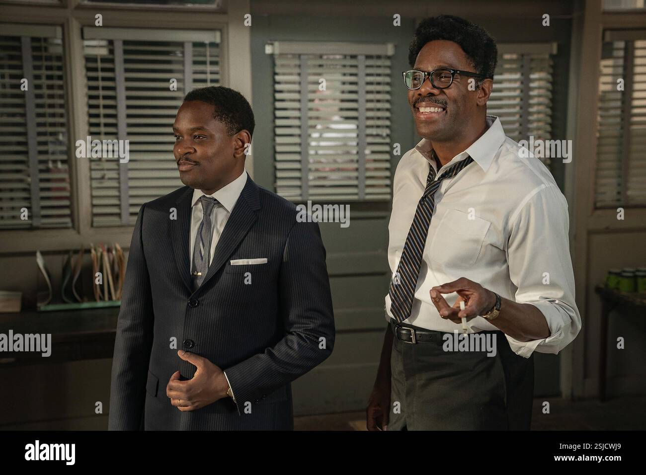 Rustin Jahr : 2023 USA Regie : George C. Wolfe AML Ameen, Colman Domingo Stockfoto