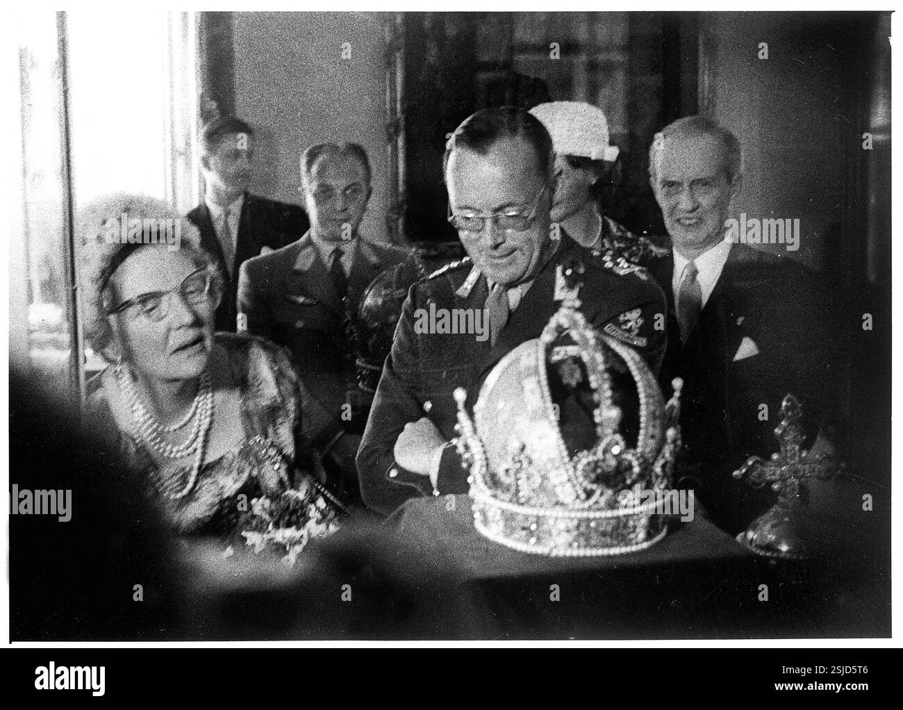 --- Königin Juliana und Prinz Bernhard in Wien 1962#Quenn Juliana und Prinz Bernhard in Wien 1962- RDB VON DUKAS Stockfoto
