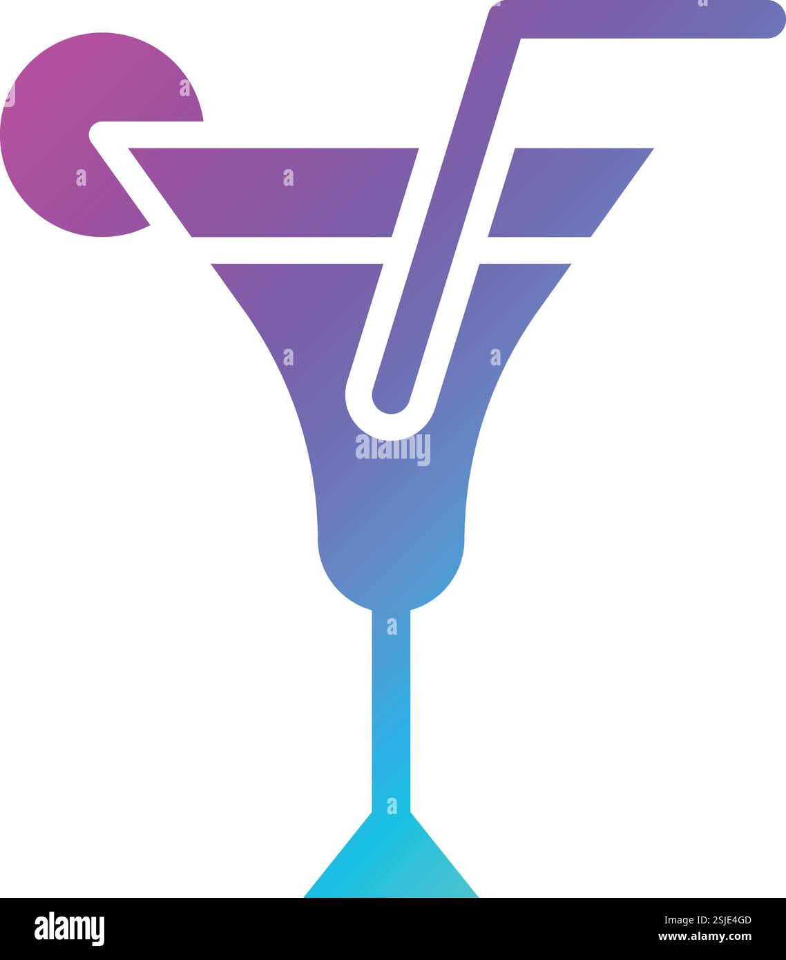 Getränke Vektor-Symbol Design-Illustration Stock Vektor