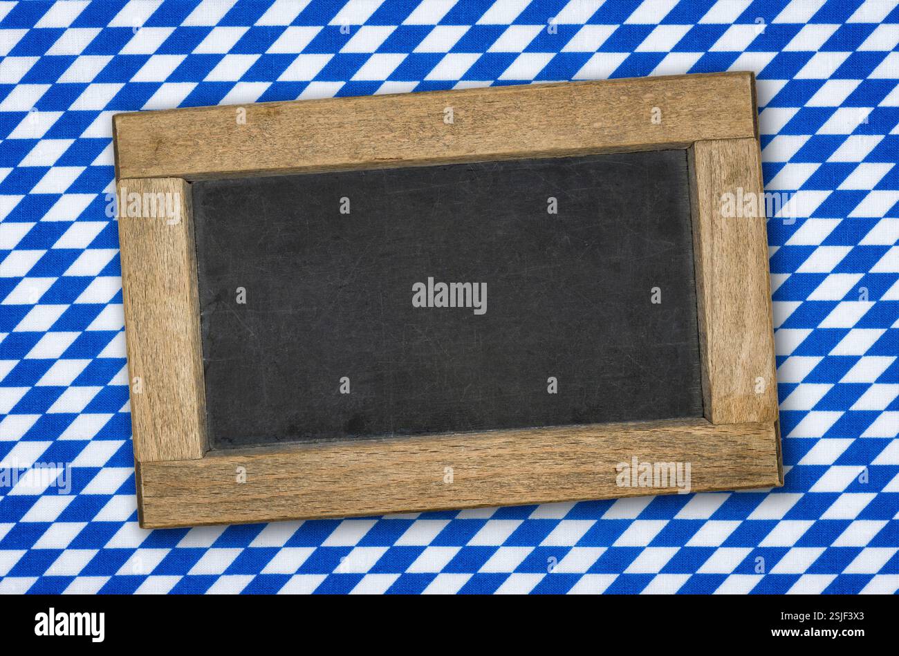 Schiefer mit bayerischem Rautenmuster Stockfoto