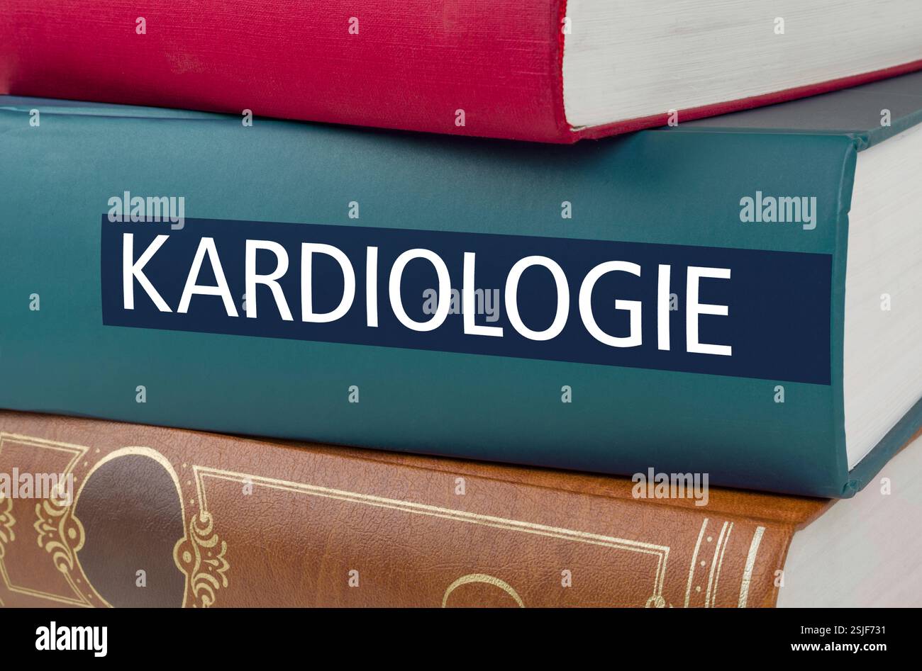 Buchtitel – Kardiologie Stockfoto