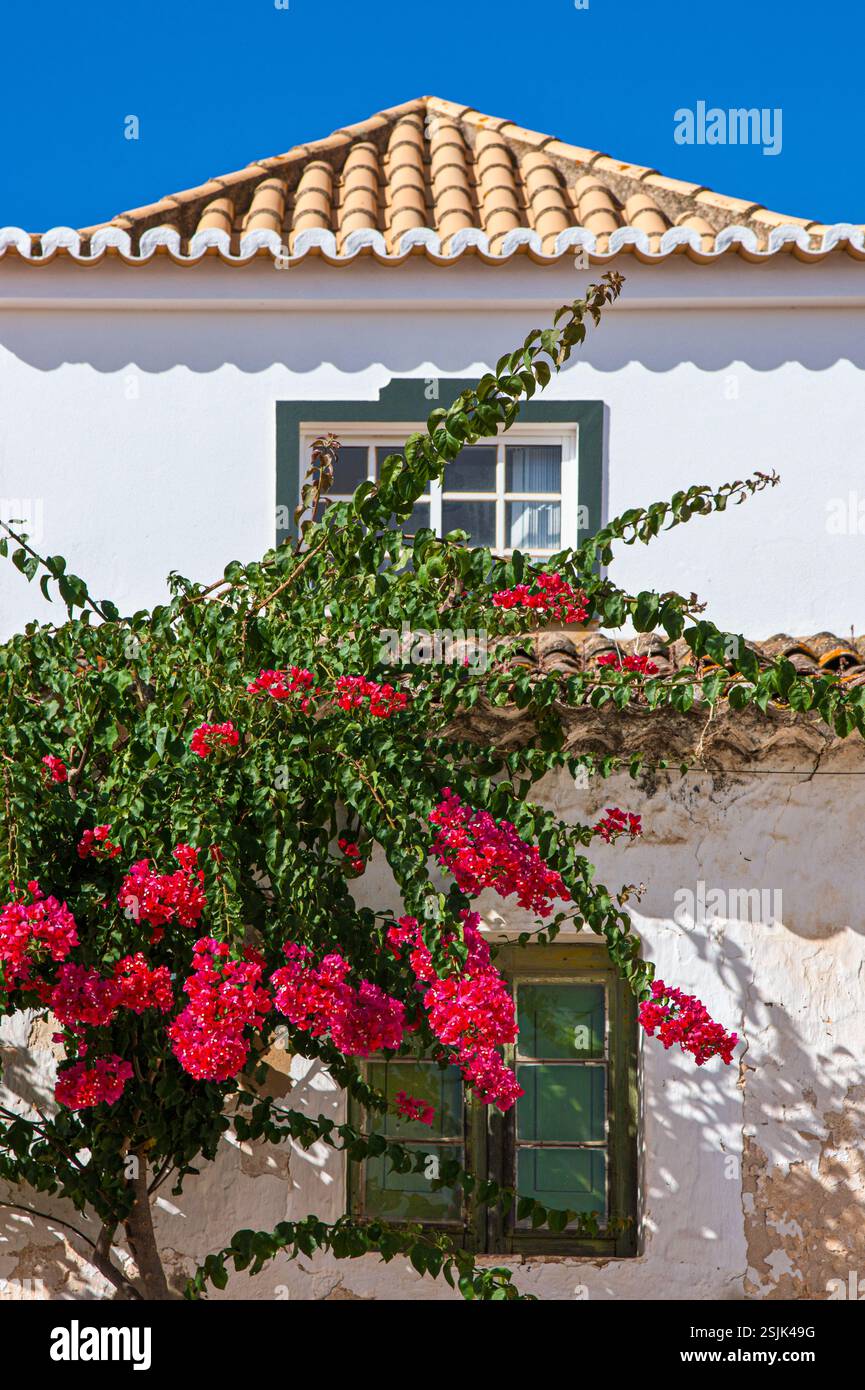 Portugal, Algarve, Porche, ein Haus im Zentrum alten Heimat Stockfoto