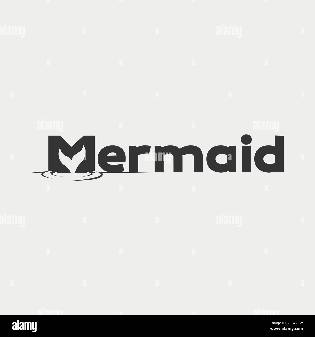 Vector atlas Text Logo Design Stock Vektor