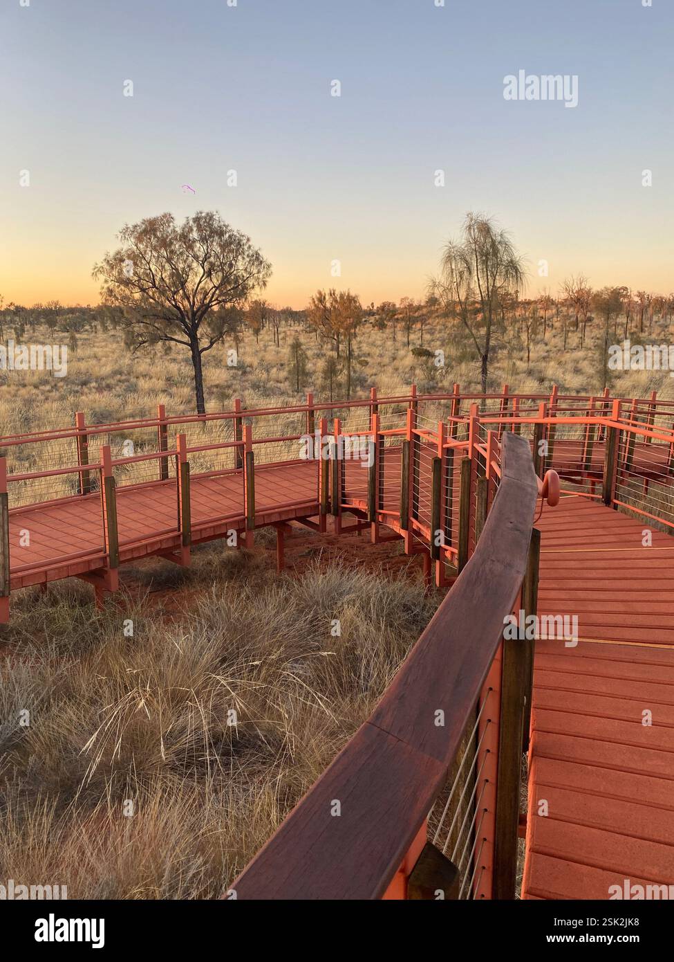 Uluru, NT, Australien - Smartphone-aufgenommenes Stockfoto