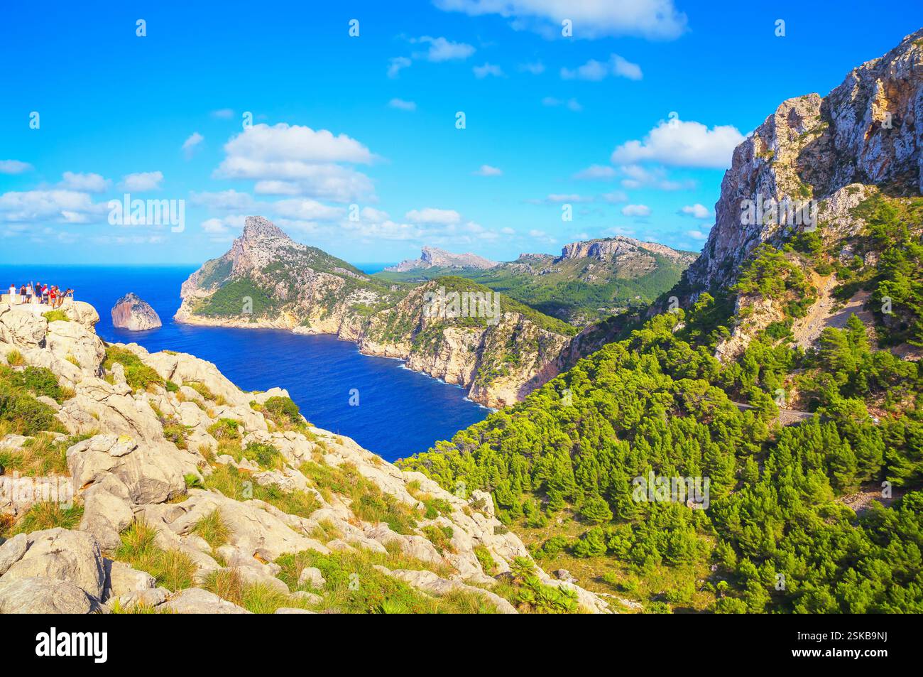 Cap de Formentor, Mallorca, Balearen, Spanien, Europa Stockfoto