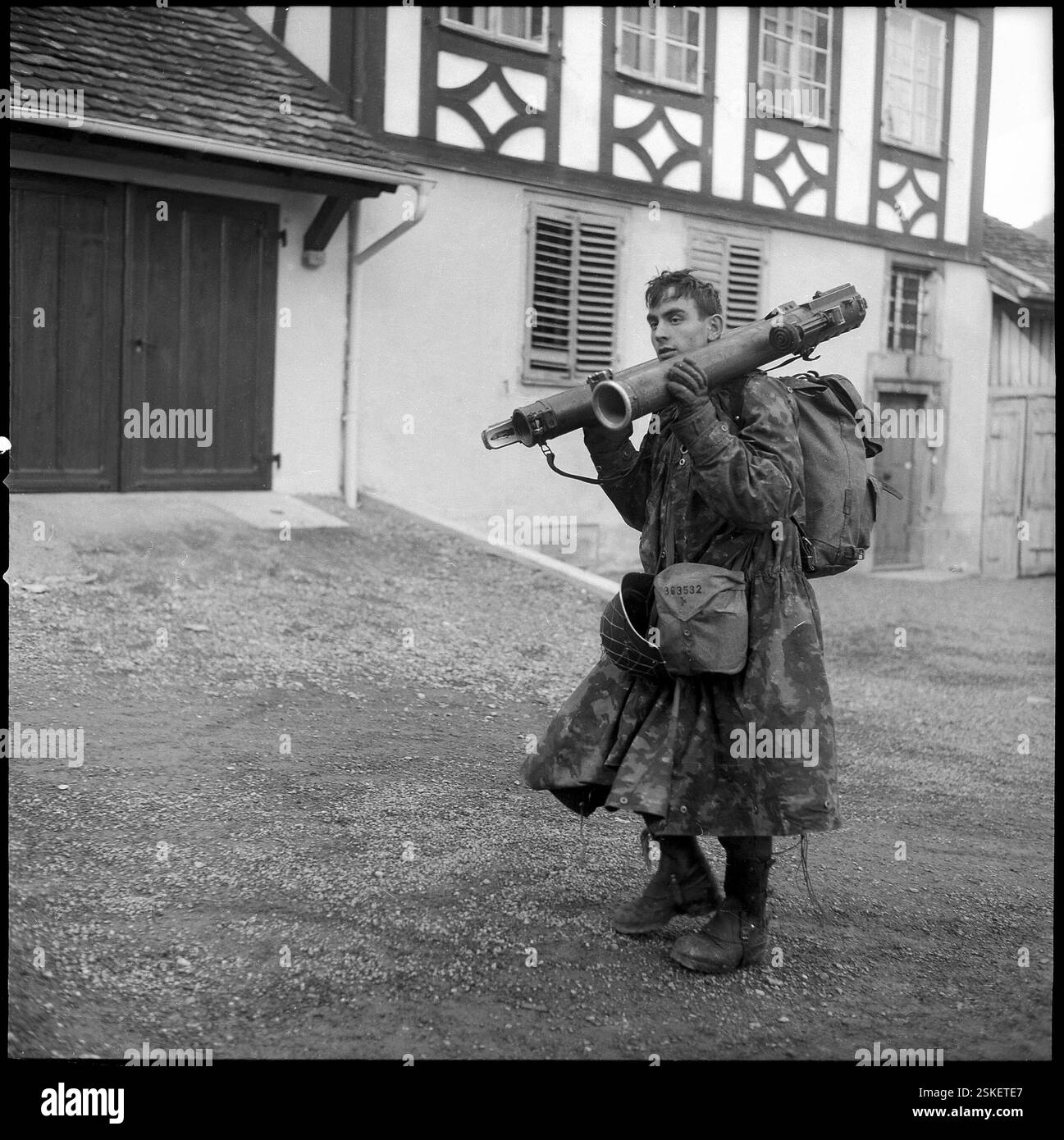 --- Manöver des 2. Armeekorps, 1961#Manöver des 2. Armeekorps, 1961- RDB VON DUKAS Stockfoto