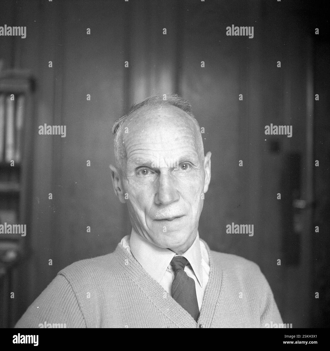 --- Albert Schreiber, Ex-Präsident des ETV; Wängi 1951#Albert Schreiber, ehemaliger Präsident der SFG; Wängi 1951- RDB VON DUKAS Stockfoto