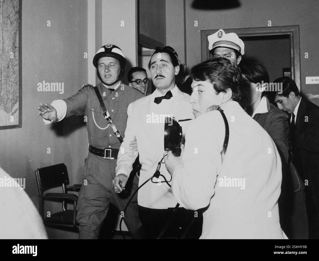 Alberto Sordi in Krimen 1960#Alberto Sordi in Krimen 1960 Stockfoto
