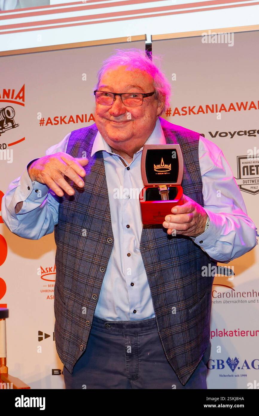 Preisträger Jacki Schwarz bei der 17. Verleihung des ASKANIA-Award im Quatsch Comedy Club Berlin. *** Preisträger Jacki Schwarz bei der 17. ASKANIA-Preisverleihung im Quatsch Comedy Club Berlin Stockfoto