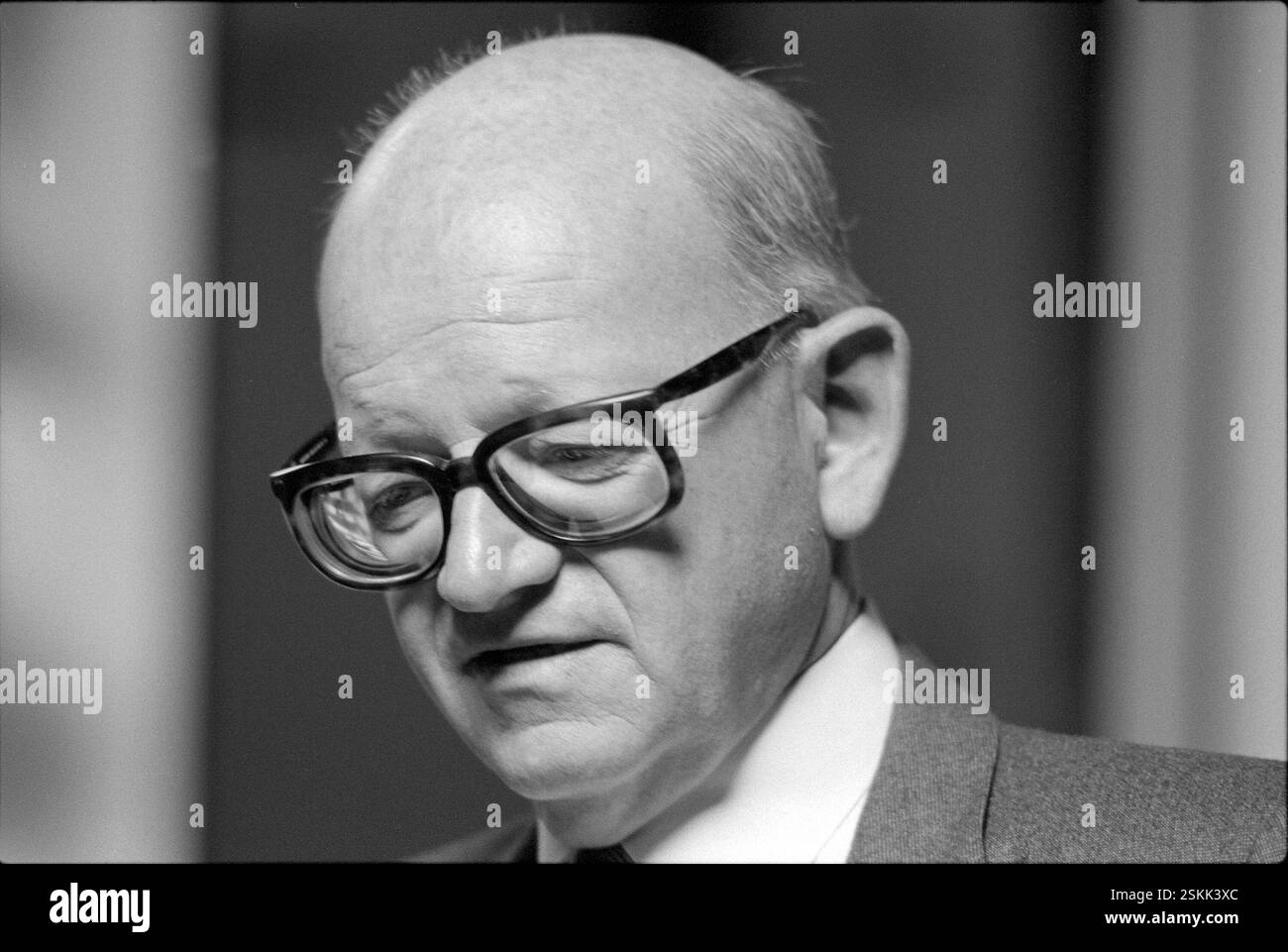 --- Alphons Egli, Bundesrat 1984#Alphons Egli, Bundesrat 1984 Stockfoto