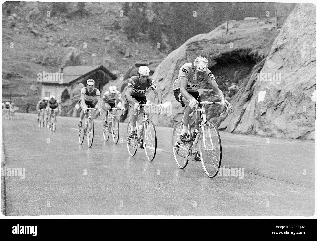 --- Tour de Suisse 1971, 4. Tag#Tour de Suisse 1971, 4. Tag - RDB VON DUKAS Stockfoto